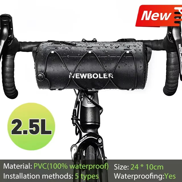 Fahrrad-Lenkertasche 2.5L Multifunktionale Fahrradtasche