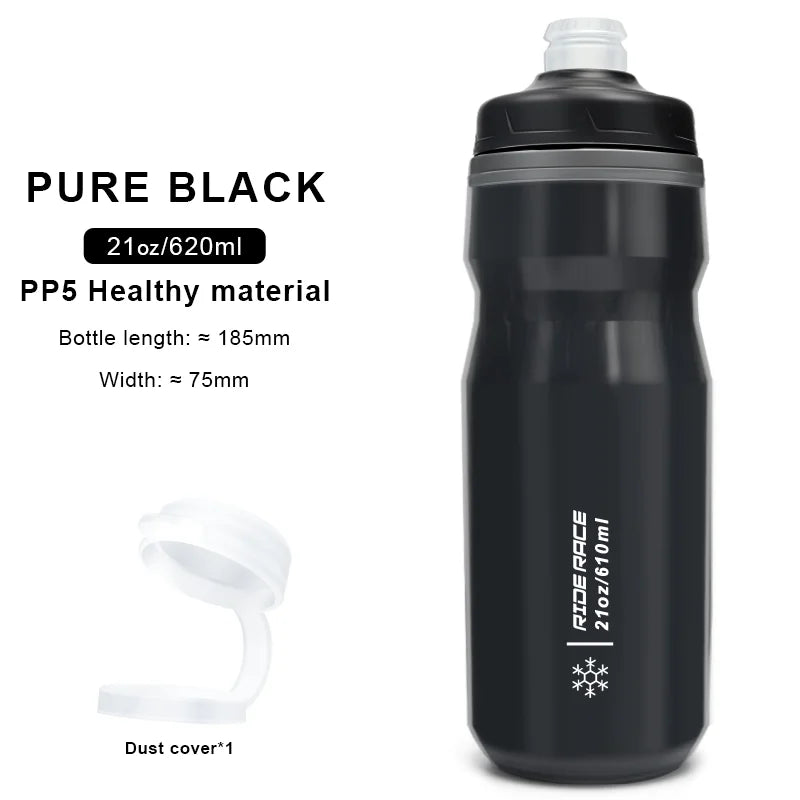 Isolierte Trinkflasche 610ml für Sport und Outdoor