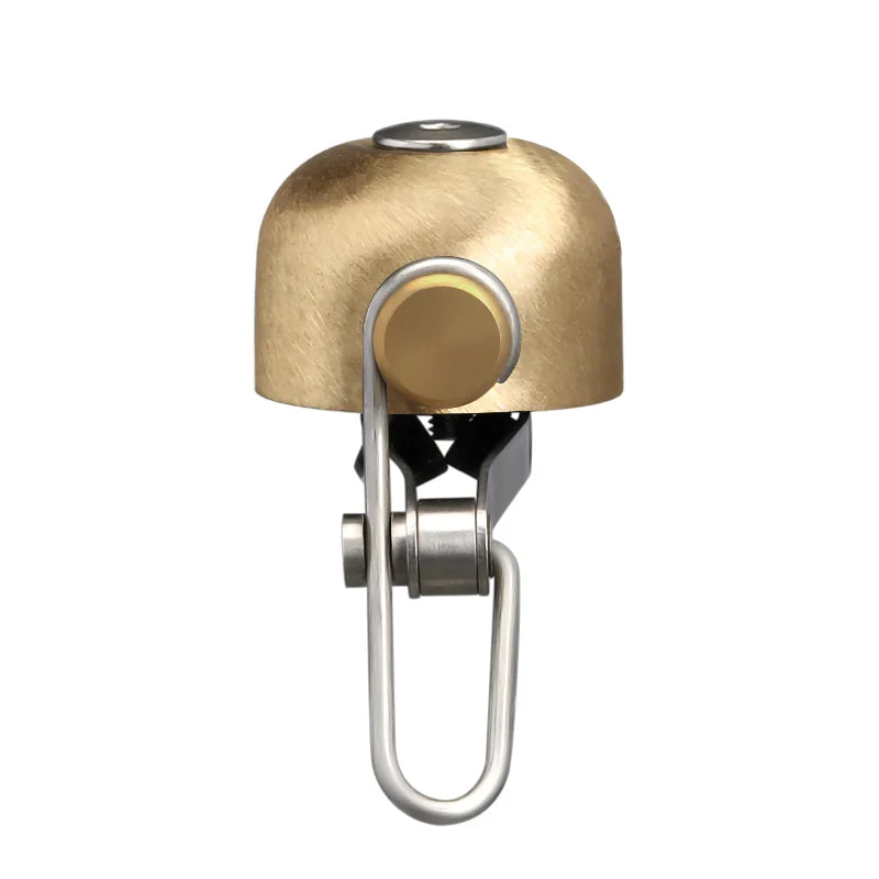 Retro Fahrradglocke mit lautem Klang aus Stahl und Kupfer