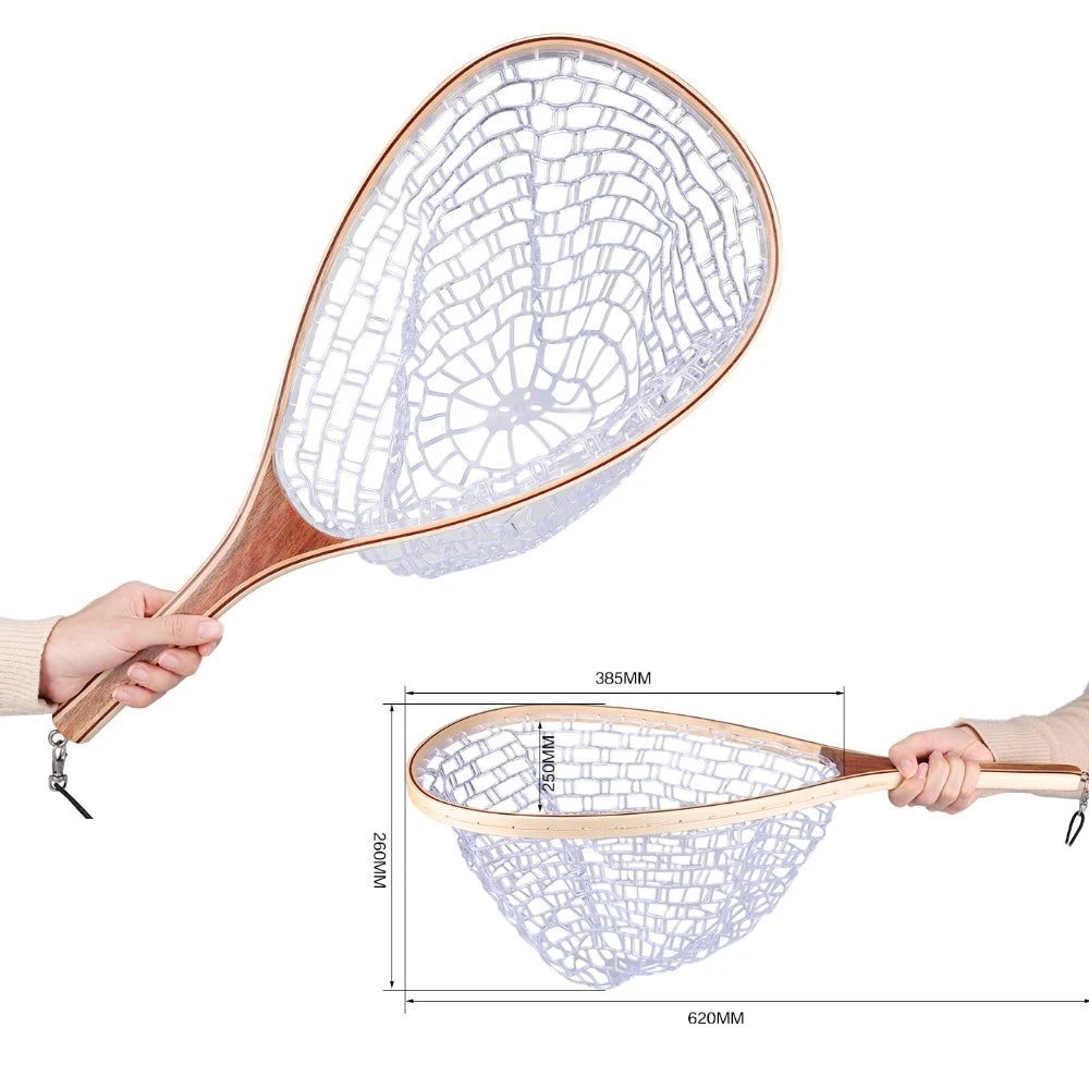 Teleskopisches Angelnetz 1.9m/1.5m/1.3m faltbar