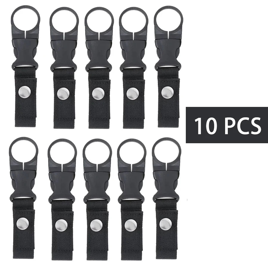 Flaschenhalter Clip Nylon für Rucksack & Gürtel