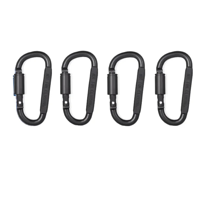 4er Karabiner Set für Camping & Outdoor
