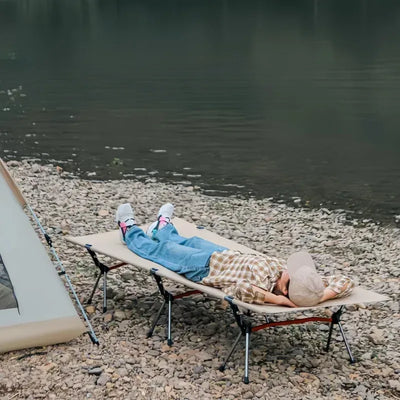 Feldbett Camping Klappbett Aluminium Leicht für Erwachsene – clever-campen Camping & Outdoor Schweiz