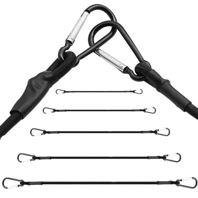 Dehnbare Bungee-Seile 30/60/90/120/150CM mit Haken – clever-campen Camping & Outdoor Schweiz