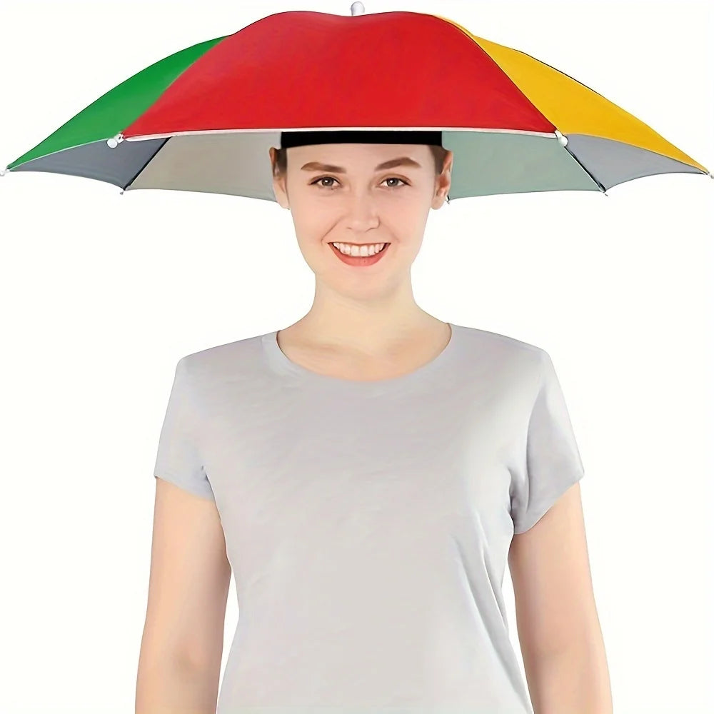 Kopfschirm für Sonne und Regen – ideal