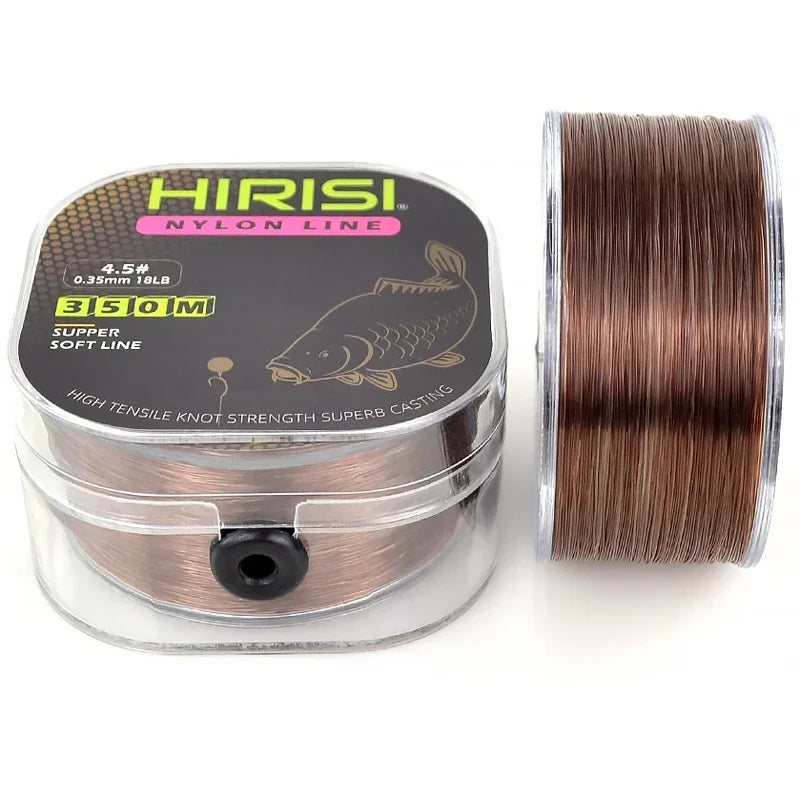 Hirisi 350m Monofilament Angelschnur Nylon für Karpfenangeln