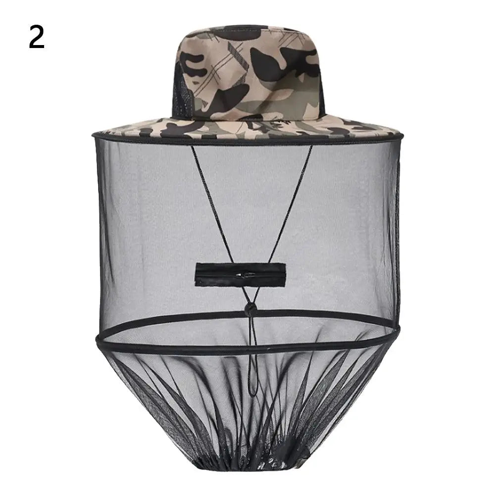Anti-Mücken Hut mit Netz für Outdoor & Camping