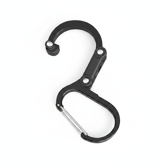 Robuster Karabiner mit drehbarem Haken für Outdoor