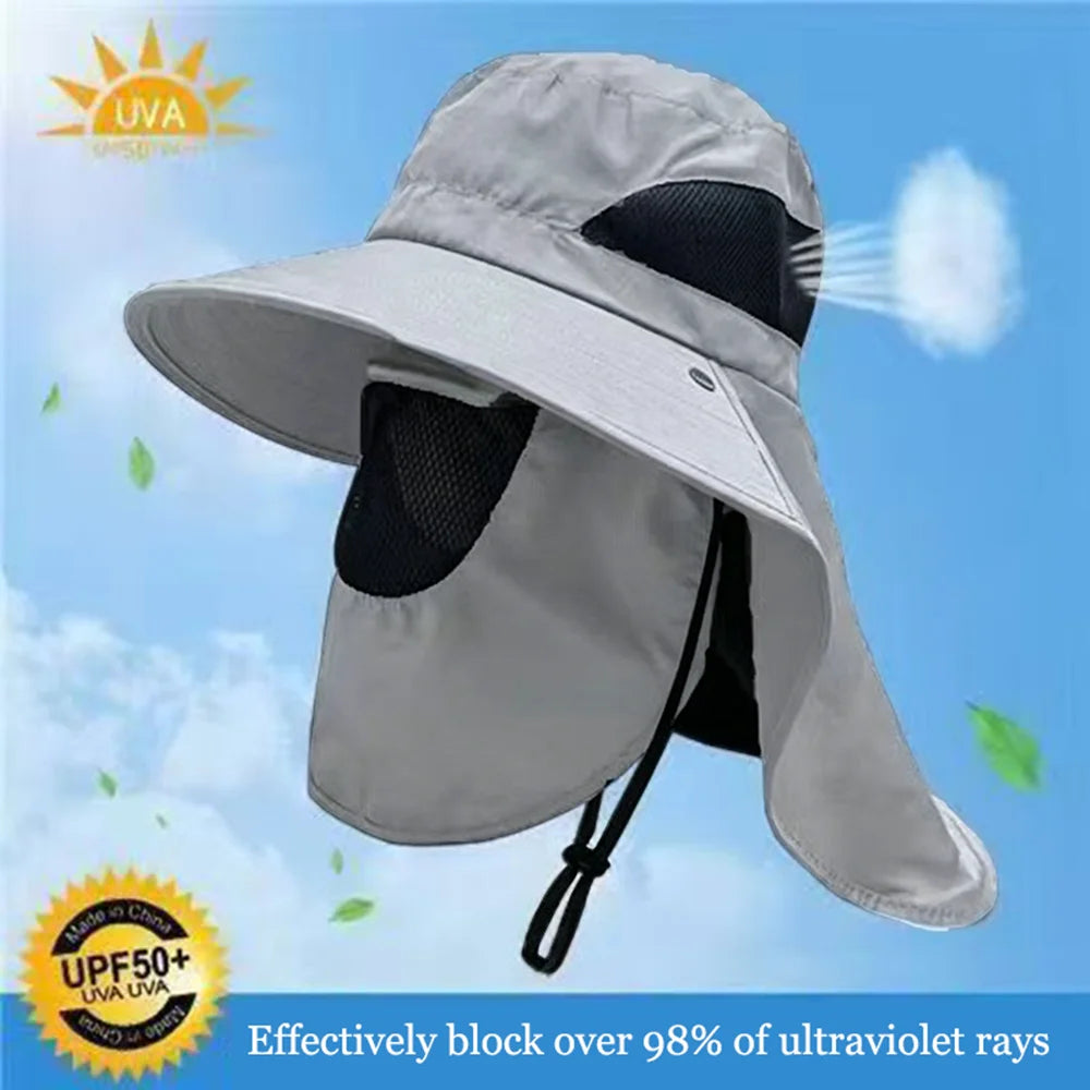 Wander-Cap mit UV-Schutz und Nackenklappe für Outdoor