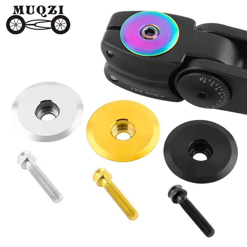 MUQZI Titan Kopfkappe 1-1/8" mit Titan Schraube M6 x 35mm – clever-campen Camping & Outdoor Schweiz