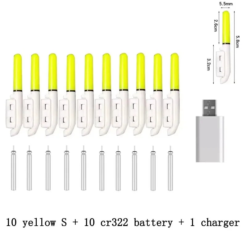 Elektronische Angelstecklampe mit Aufladbarer Batterie