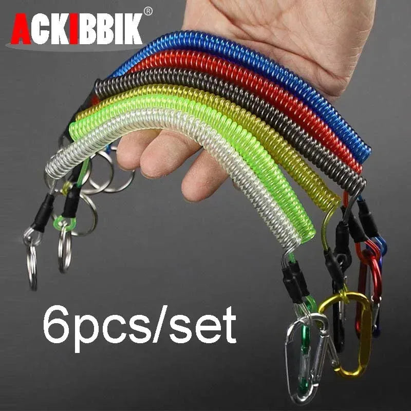 Ackibbik Angel-Lanyard mit Karabiner – 6er Set – clever-campen Camping & Outdoor Schweiz