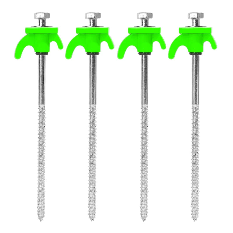 10er Set Schraubheringe für Zelte 20cm