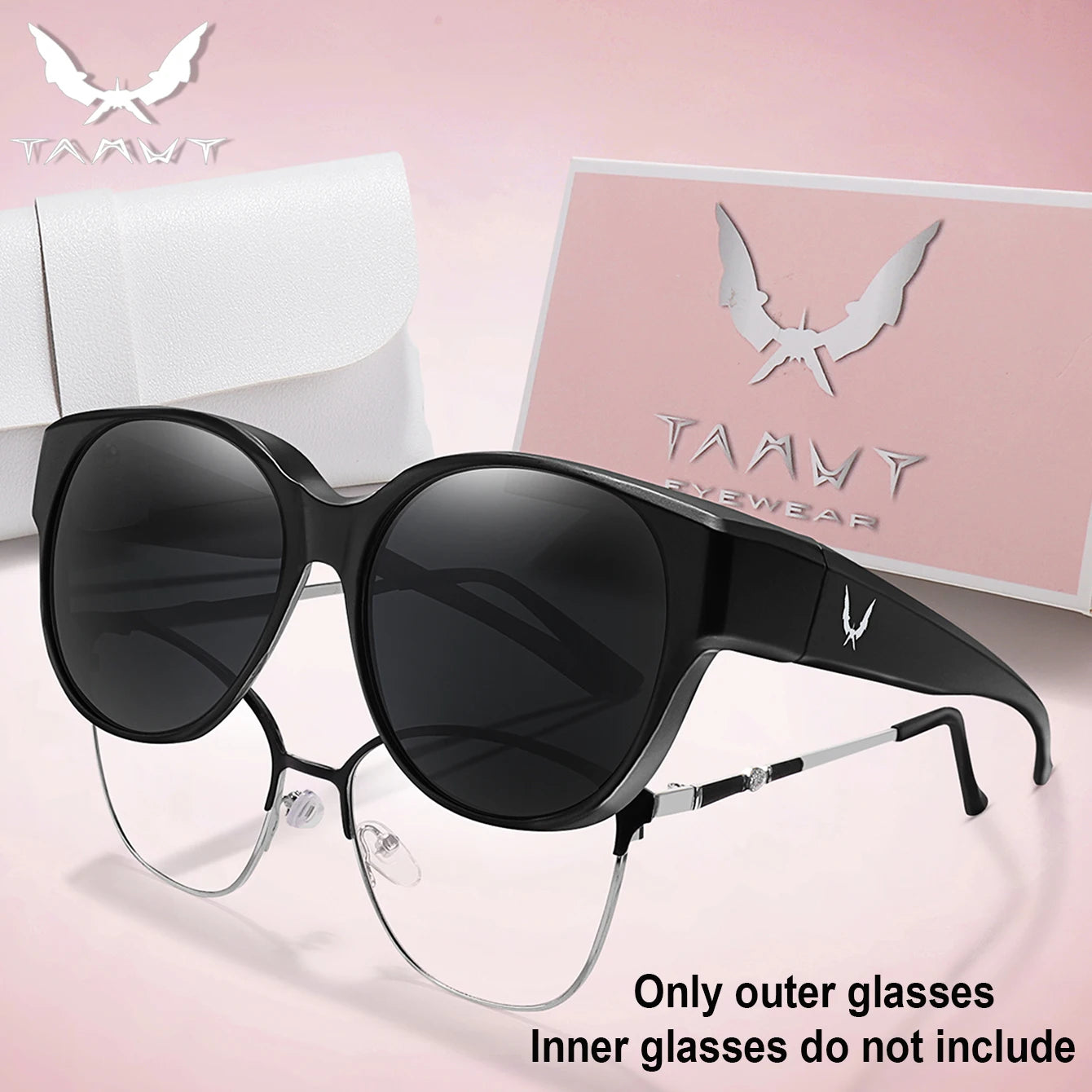 Sonnenbrille für Brillenträger mit UV-Schutz
