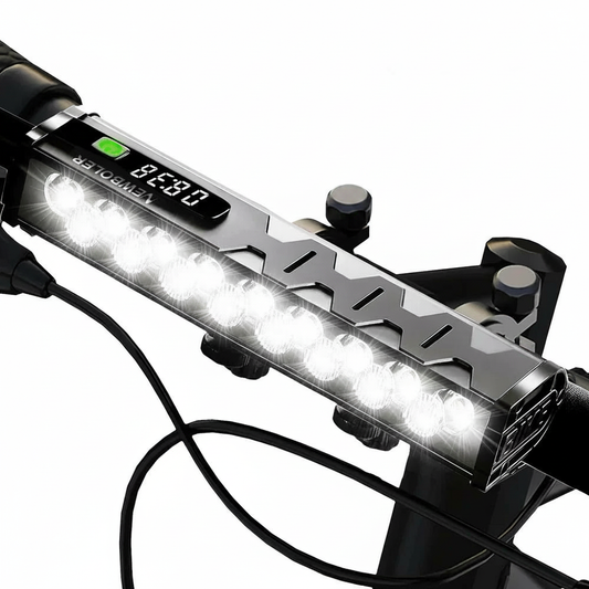 10000LM LED Fahrradlampe mit 10000mAh Akku