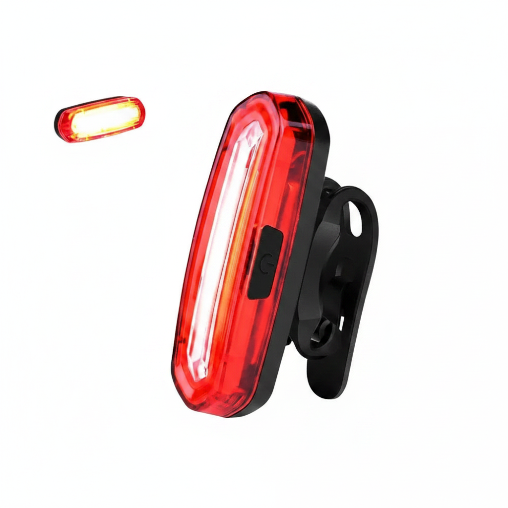 USB Wiederaufladbares MTB Rücklicht – LED Fahrradwarnlicht