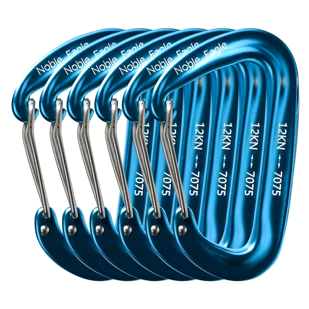 12kN Karabiner Set für Hängematten und Outdoor-Aktivitäten