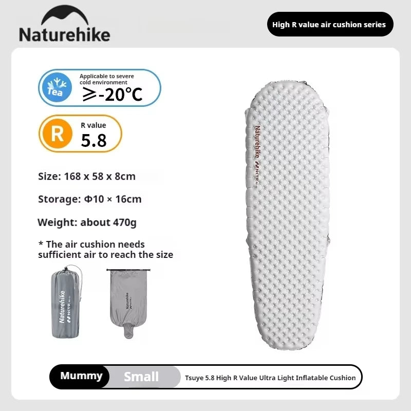 Naturehike R5.8 Luftmatratze mit thermischer Isolierung