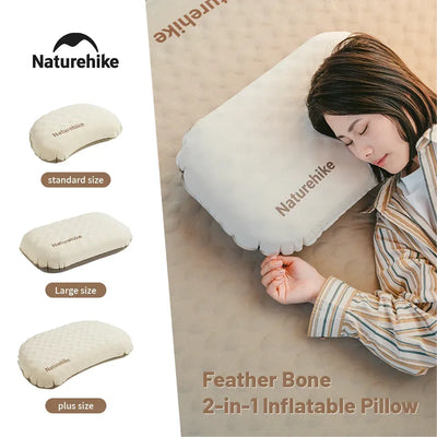 Naturehike 2-in-1 Campingkissen – Aufblasbar & Wasserfest – clever-campen Camping & Outdoor Schweiz