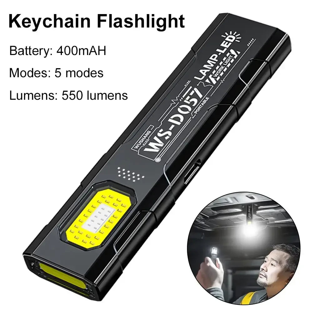 Kompakte LED Taschenlampe 550 Lumen mit 5 Modi – clever-campen Camping & Outdoor Schweiz