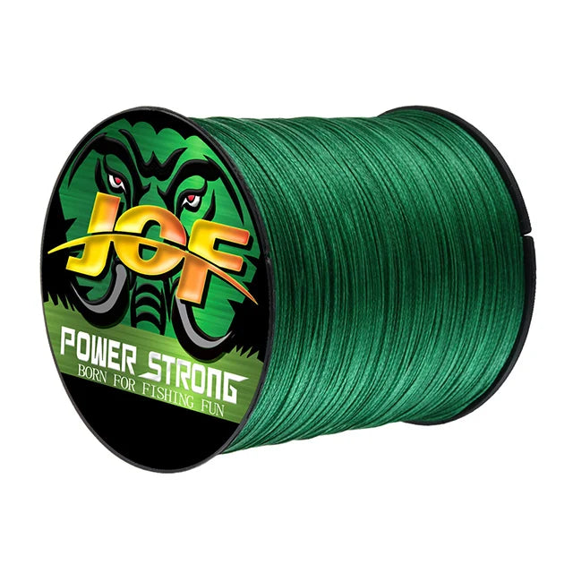 JOF 4 Stränge Angelschnur 300/100M Geflochtene PE Schnur