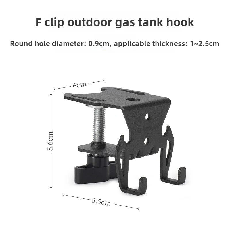 Gasflaschen-Haken für Campingtische