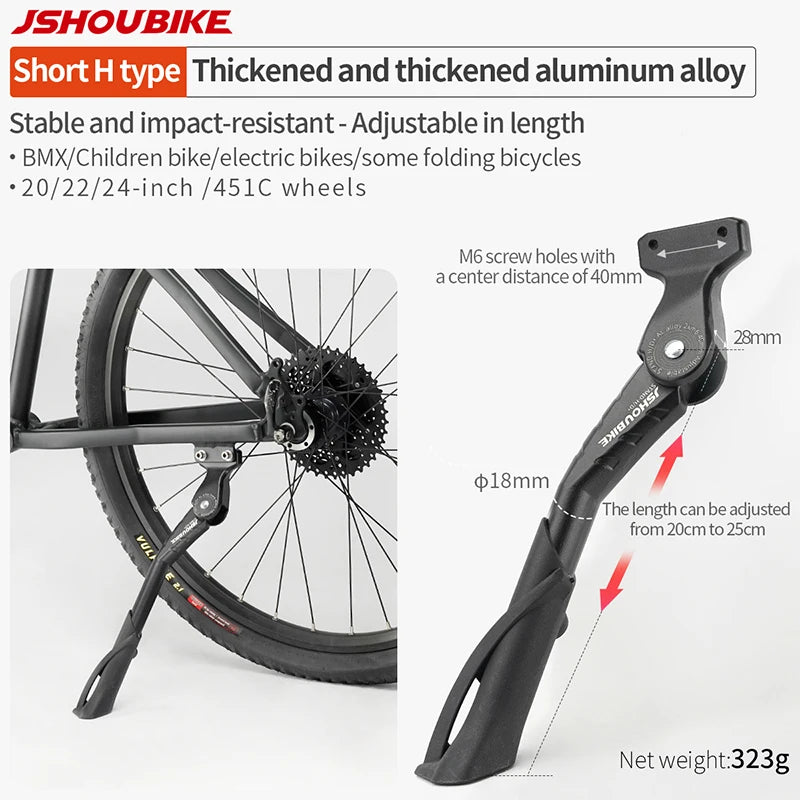 Verstellbarer Fahrradständer aus Aluminium für 24-29 Zoll