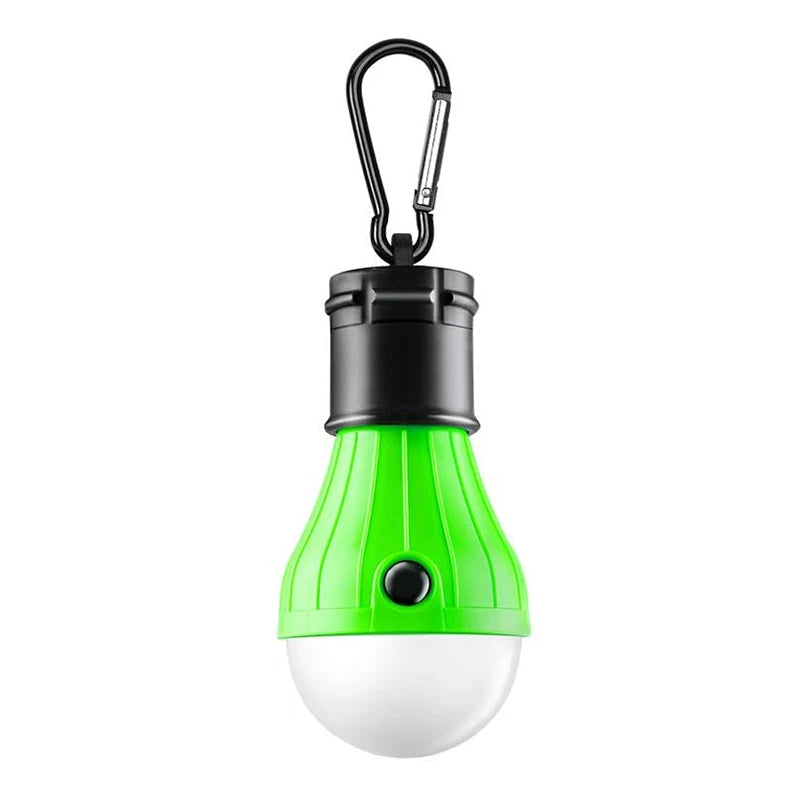 Mini Campinglaterne LED mit Karabiner, batteriebetrieben