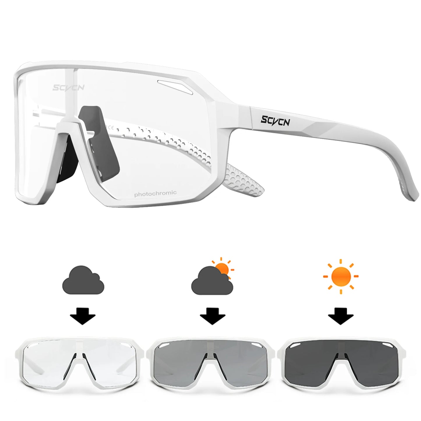 SCVCN Wander-Sonnenbrillen mit UV400 Schutz