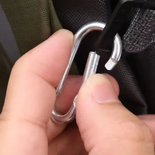 Mini Aluminium Karabiner für Camping und Outdoor – clever-campen Camping & Outdoor Schweiz
