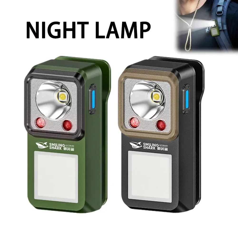 LED Magnetlampe mit Clip – Wiederaufladbare Notfalllampe – clever-campen Camping & Outdoor Schweiz
