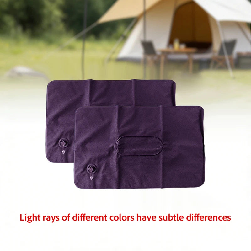 2er Set Campingkissen - Tragbare Luftkissen für Outdoor