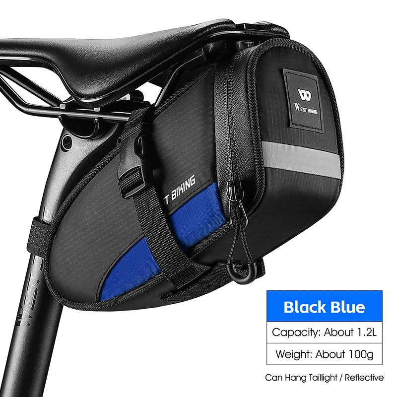 West Biking Fahrradtasche 1.2L Reflektierend Wasserdicht