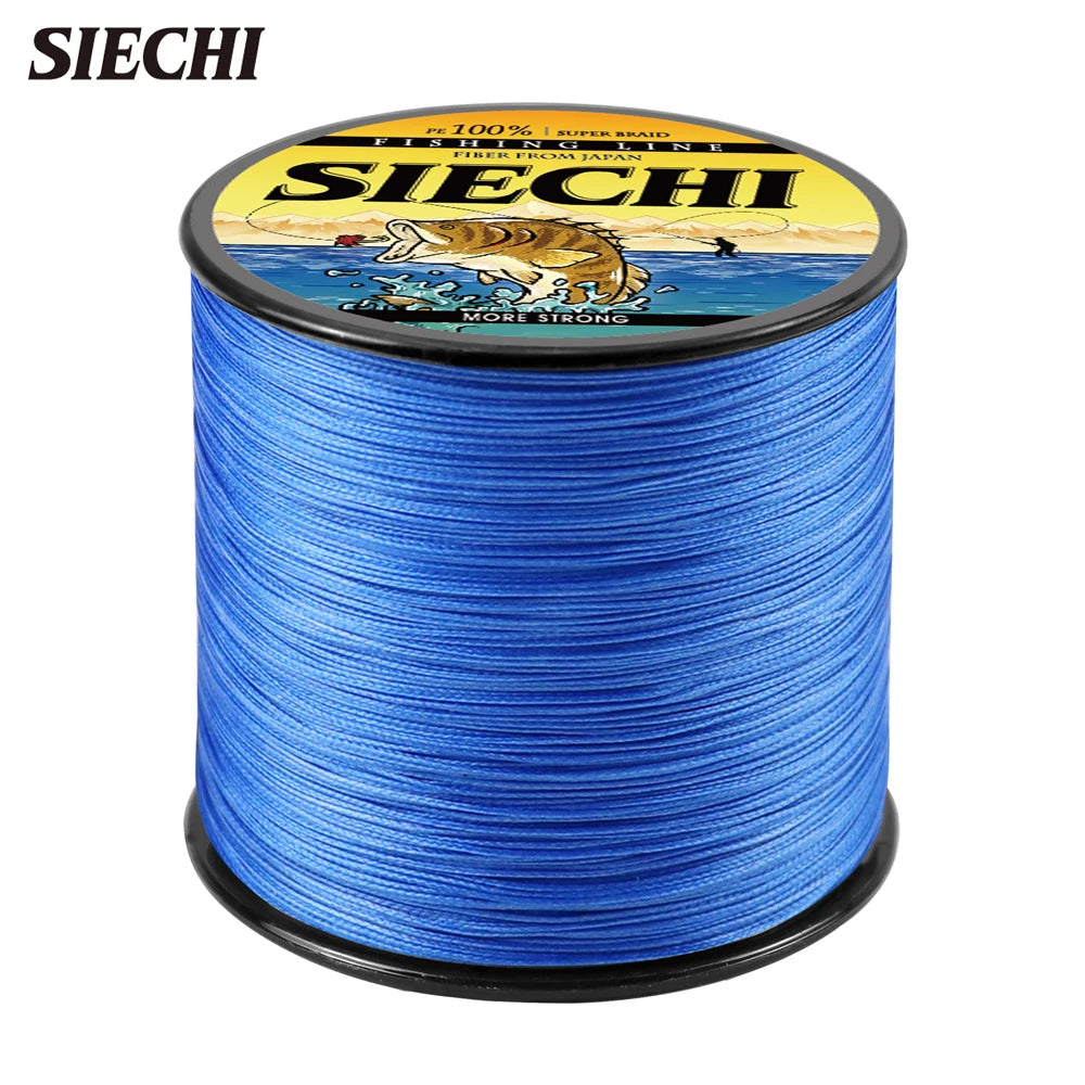 SIECHI 8 Stränge Geflochtene Angelschnur 300M MultiColor