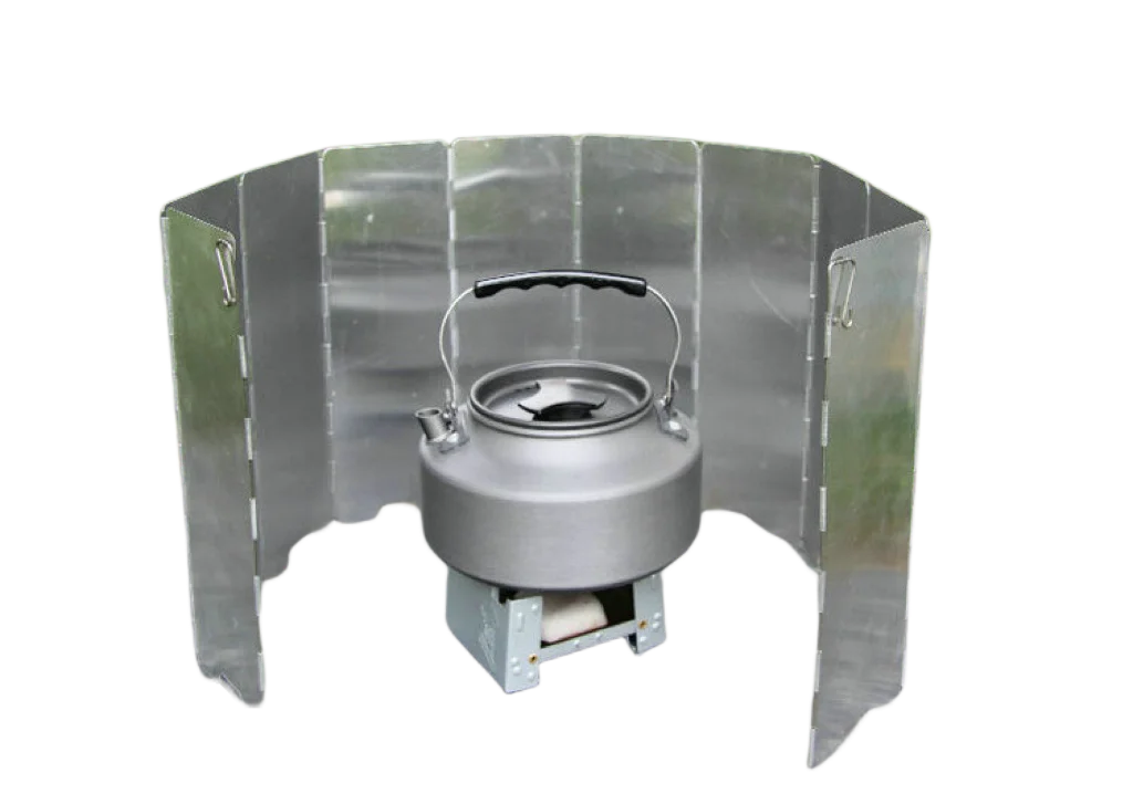 Windschutz für Campingkocher aus Aluminiumlegierung