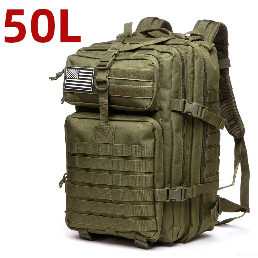 Wasserdichter 25L/50L Rucksack für Angeln und Outdoor