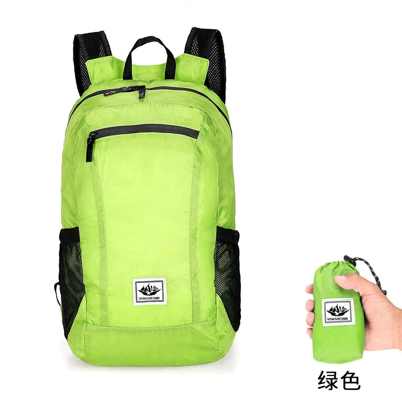 20L Faltbarer Rucksack für Outdoor & Reisen