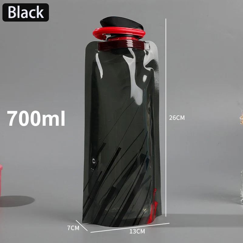 Ultra-Licht-700ml-Faltbare-Trinkflasche