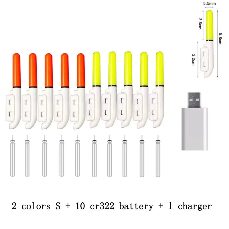 Elektronische Angelstecklampe mit Aufladbarer Batterie