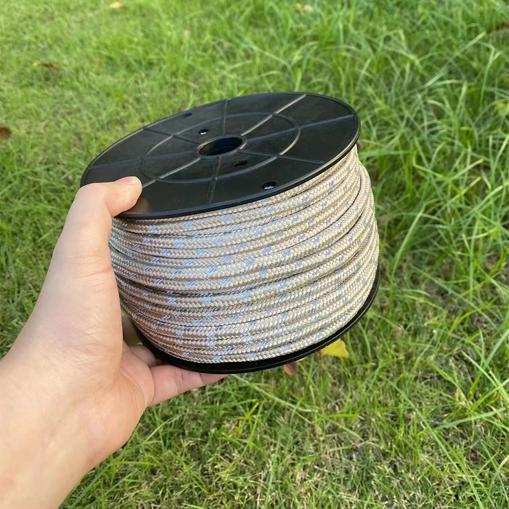 Reflektierendes Zeltseil 6mm 50m für Camping und Outdoor