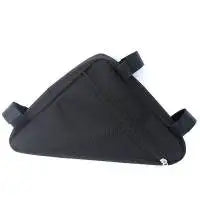 Fahrrad Dreiecks-Tasche für Rahmen - Schwarz