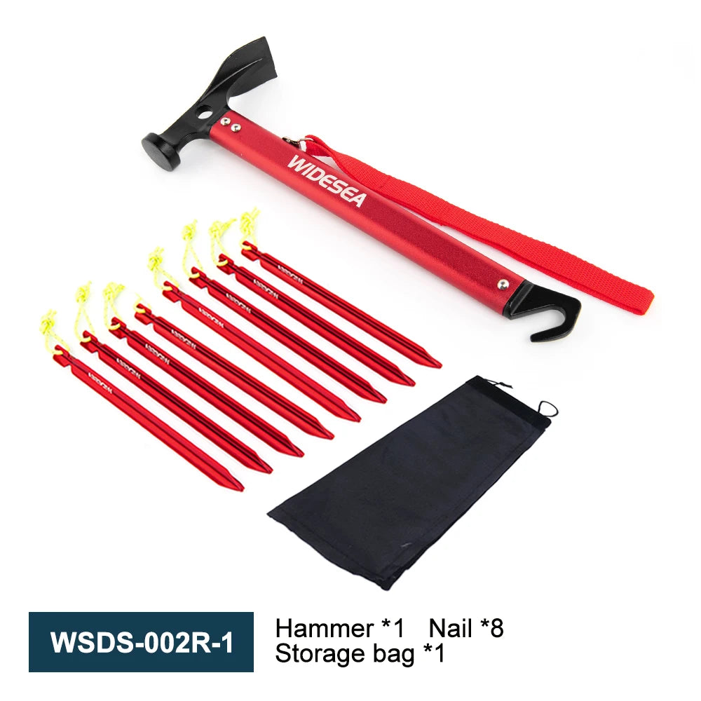 Widesea Aluminium Camping Hammer – Stark und Tragbar