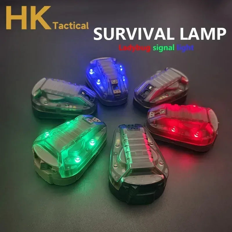 Taktische Survival Lampe mit Signallicht – clever-campen Camping & Outdoor Schweiz