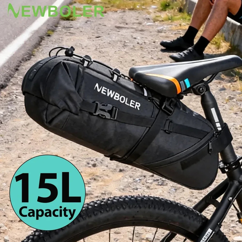 Wasserdichte 15L Fahrradtasche für Sattel | clever-campen – clever-campen Camping & Outdoor Schweiz