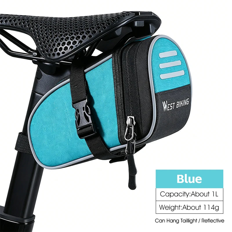 West Biking Fahrradtasche 1.2L Reflektierend Wasserdicht