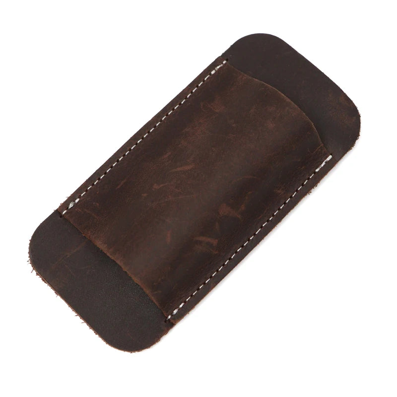 Echtes Leder EDC Klappmesser Tasche für Outdoor
