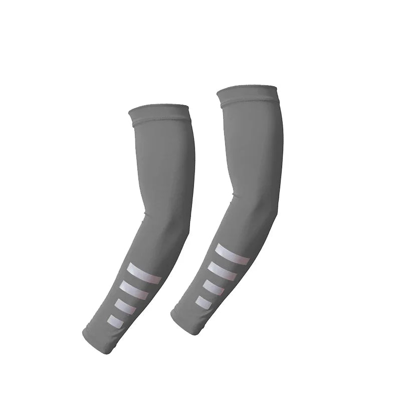 UV-Schutz Armlinge mit Reflektoren für Sport & Outdoor