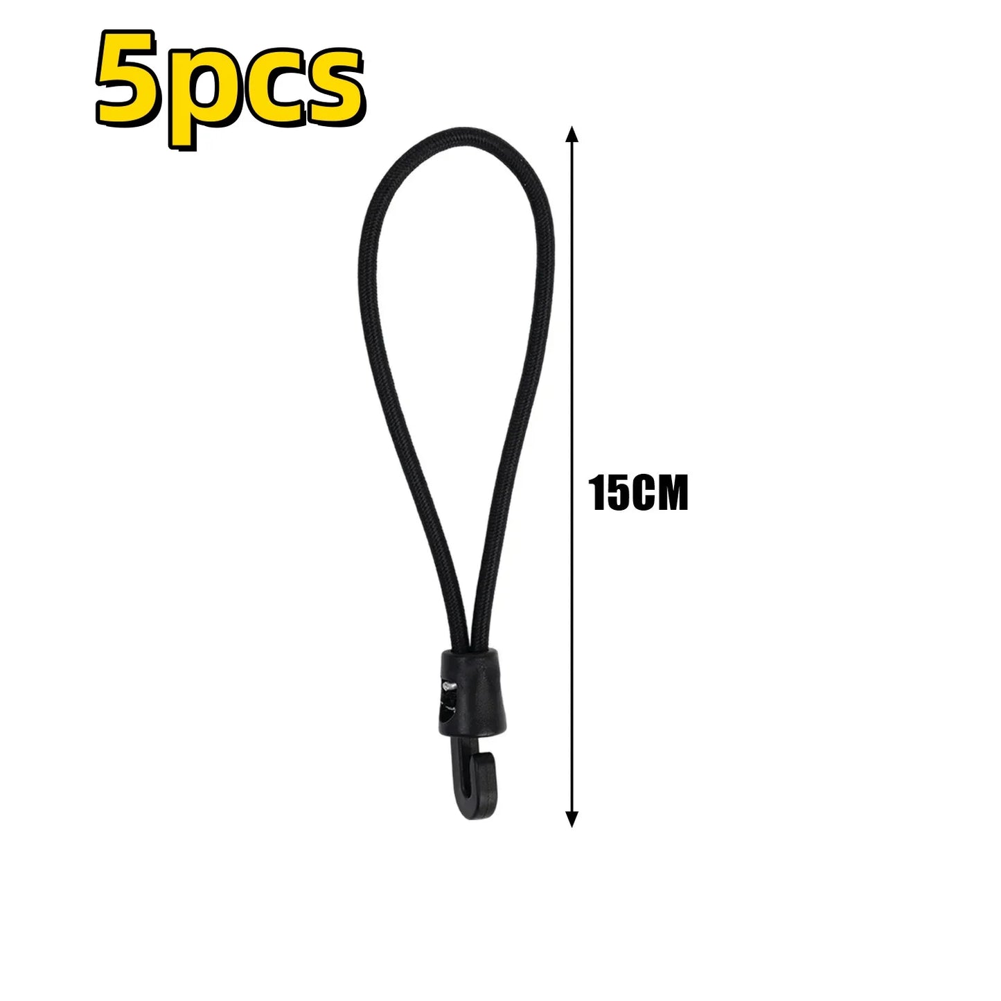 Bungee-Cord-Expander mit Haken und Gummi-Tensoren für Zelt