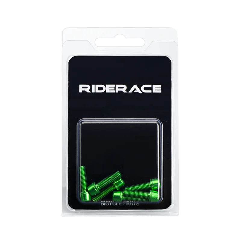 Bunte Titanbeschichtete M5*18MM Fahrradlenker Schrauben Set