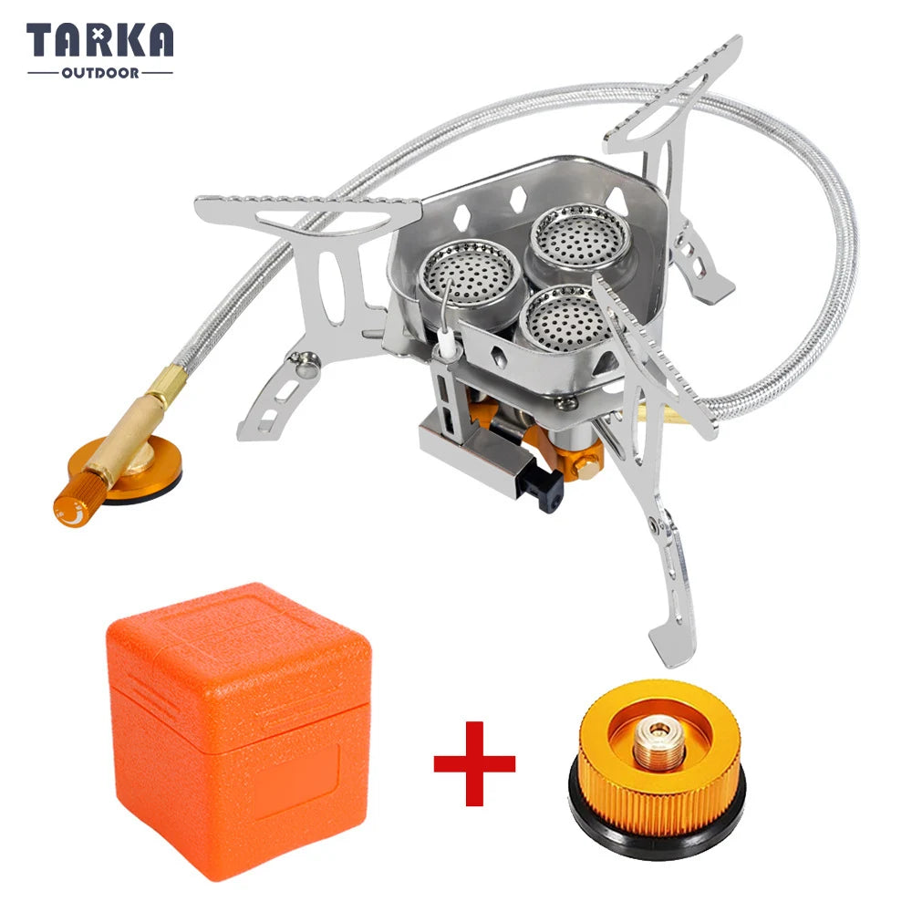 TARKA 3-Flammen Gasherd für Camping und Outdoor